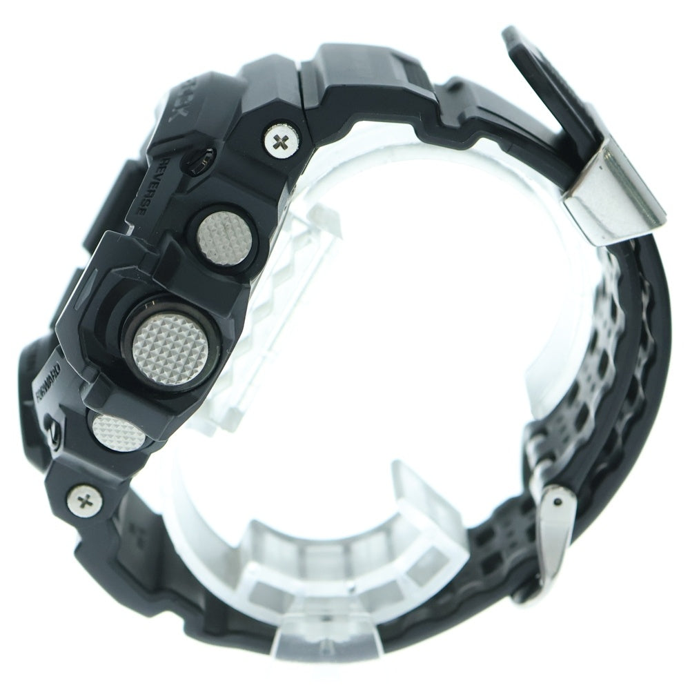 CASIO G-SHOCK(カシオ ジーショック) Master of G レンジマン ブラック文字盤 樹脂 カーボン ソーラー 腕時計 ウォッチ ブラック GW-9400BJ