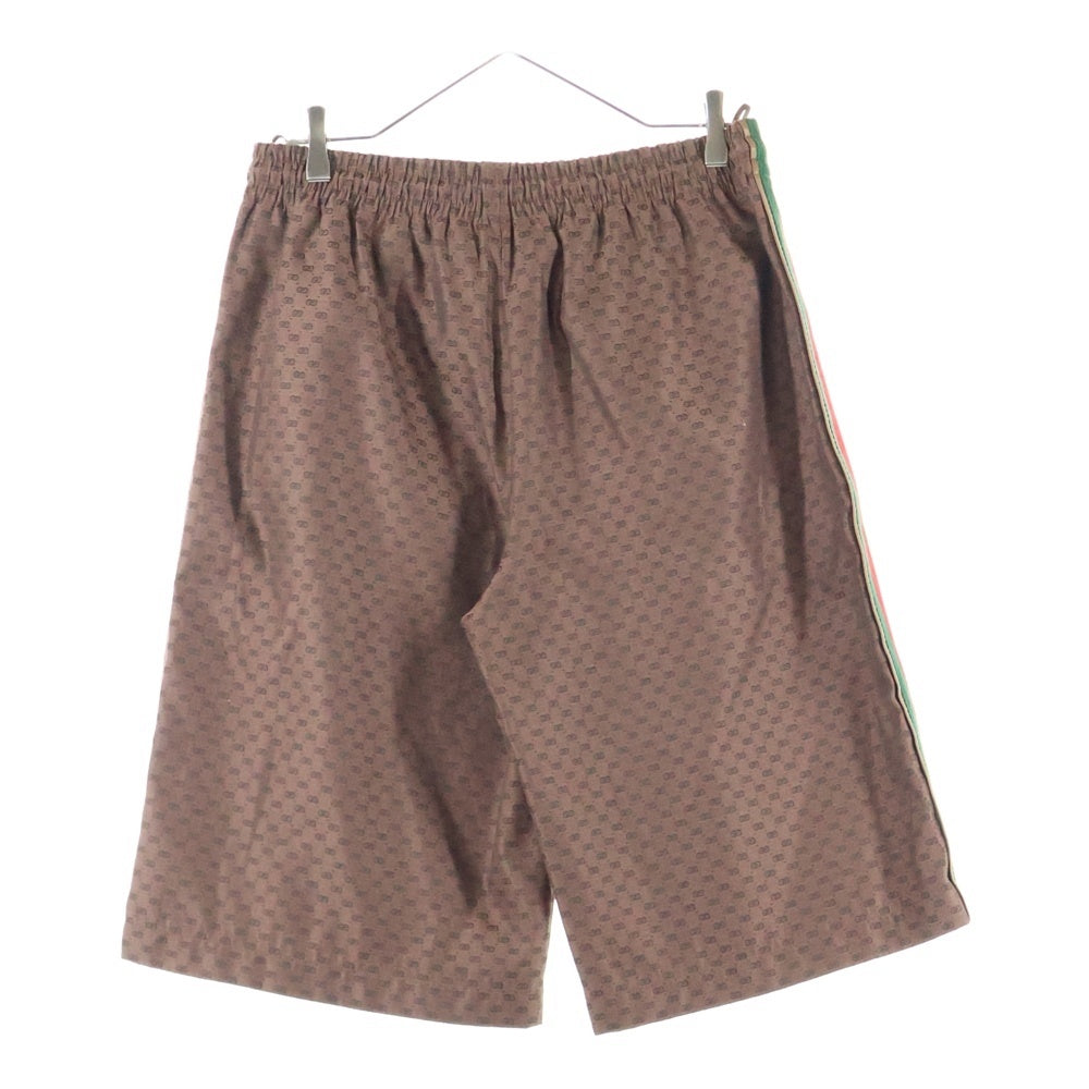 GUCCI(グッチ) 21SS Printing Shorts マイクロGG ショーツ ショート ハーフパンツ ブラウン 623220 XJCKV