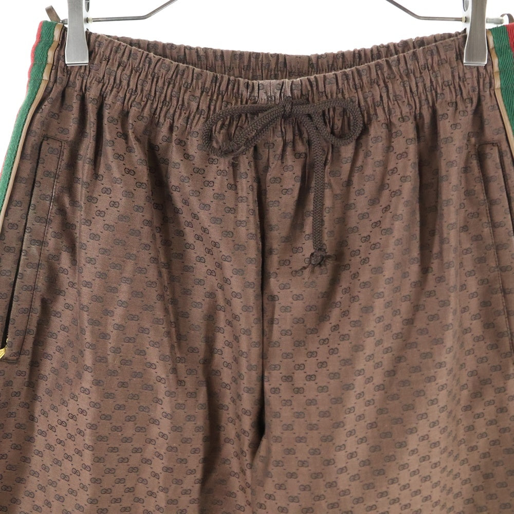 GUCCI(グッチ) 21SS Printing Shorts マイクロGG ショーツ ショート ハーフパンツ ブラウン 623220 XJCKV