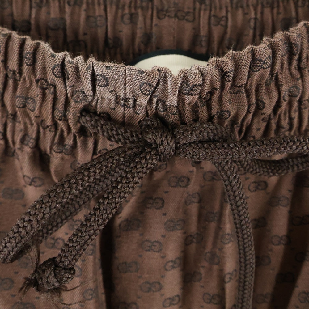 GUCCI(グッチ) 21SS Printing Shorts マイクロGG ショーツ ショート ハーフパンツ ブラウン 623220 XJCKV