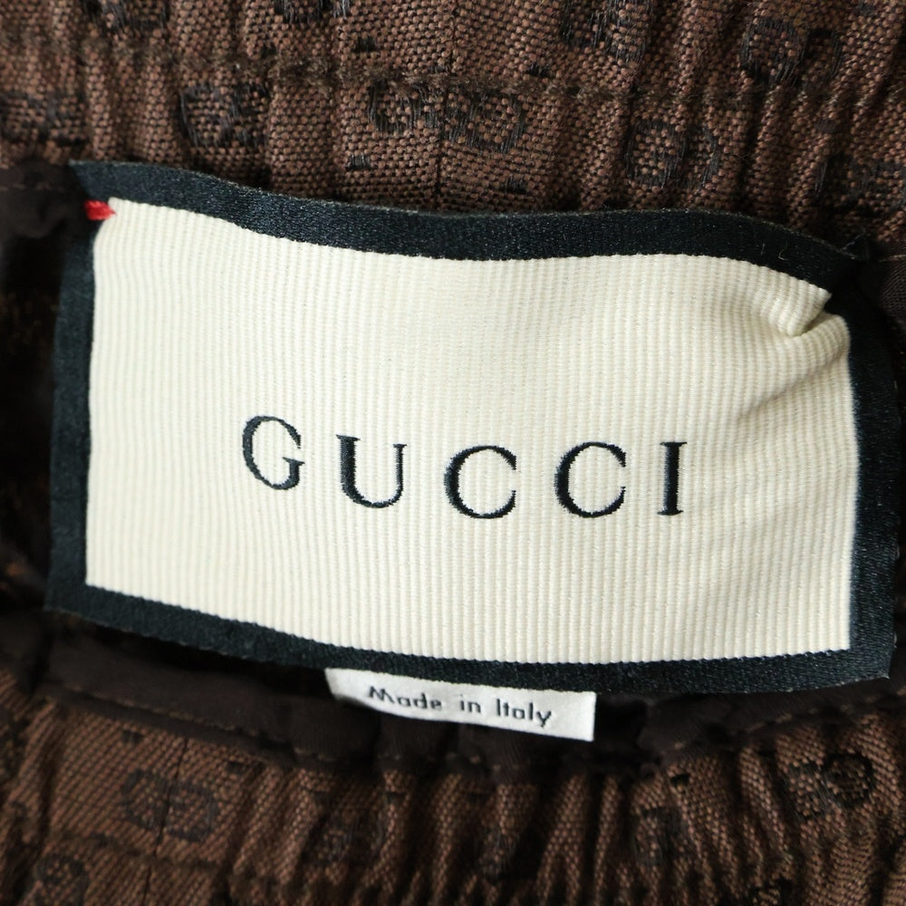GUCCI(グッチ) 21SS Printing Shorts マイクロGG ショーツ ショート ハーフパンツ ブラウン 623220 XJCKV