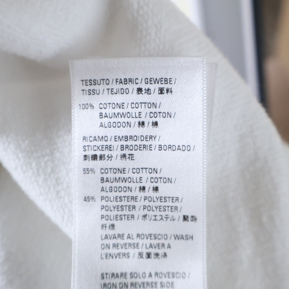 BALENCIAGA(バレンシアガ) 22SS PARIS刺繍 スウェット プルオーバー パーカー ホワイト 674986