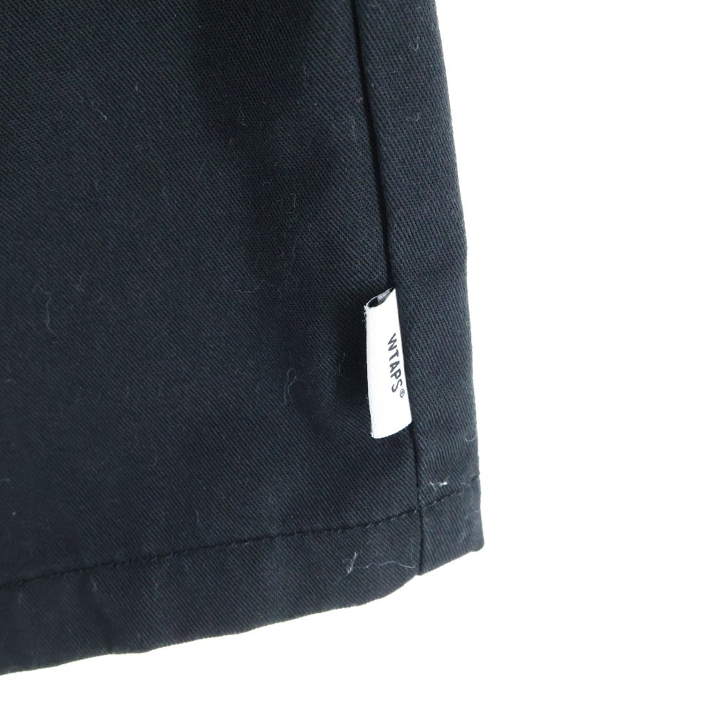 WTAPS(ダブルタップス) 25SS SHORTS / CTPL. TWILL ハーフパンツ ブラック 251CWDT-PTM08