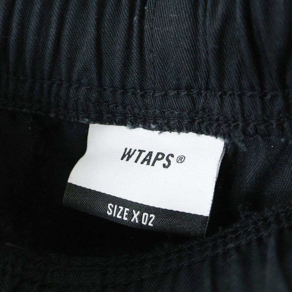 WTAPS(ダブルタップス) 25SS SHORTS / CTPL. TWILL ハーフパンツ ブラック 251CWDT-PTM08