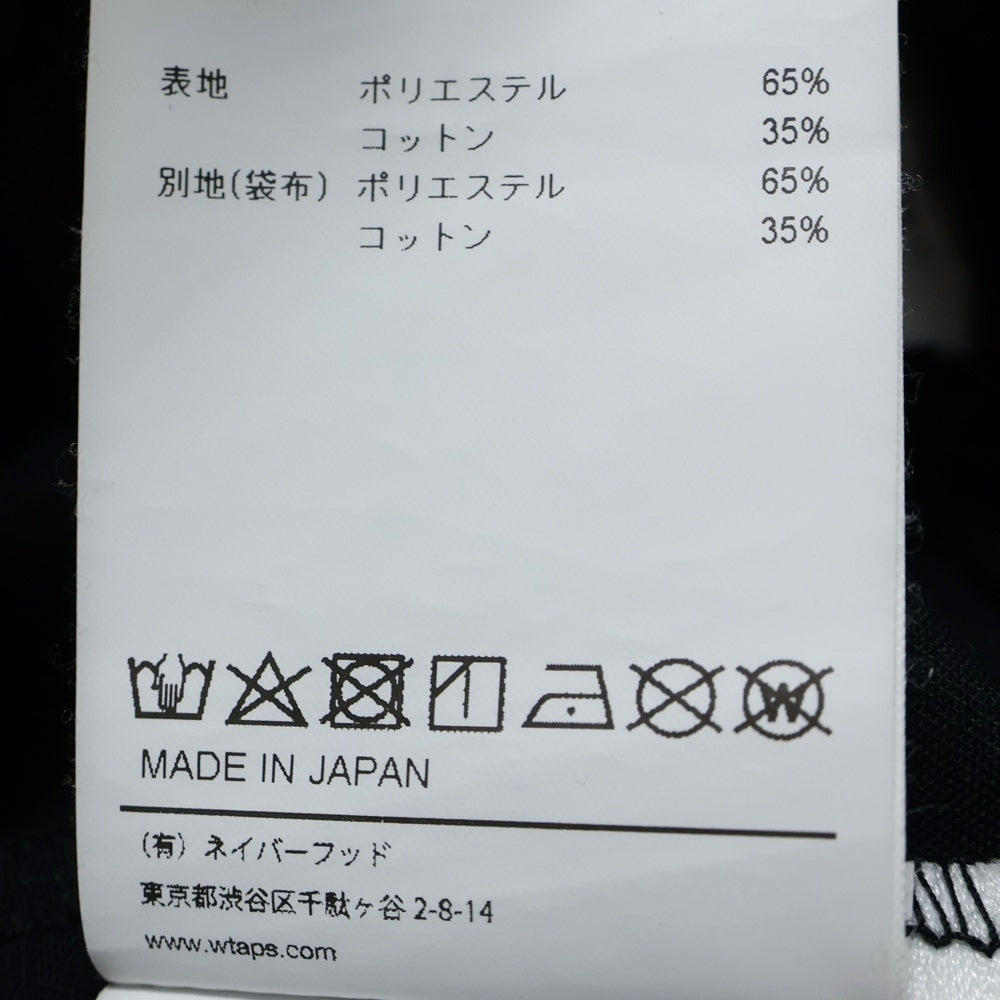 WTAPS(ダブルタップス) 25SS SHORTS / CTPL. TWILL ハーフパンツ ブラック 251CWDT-PTM08