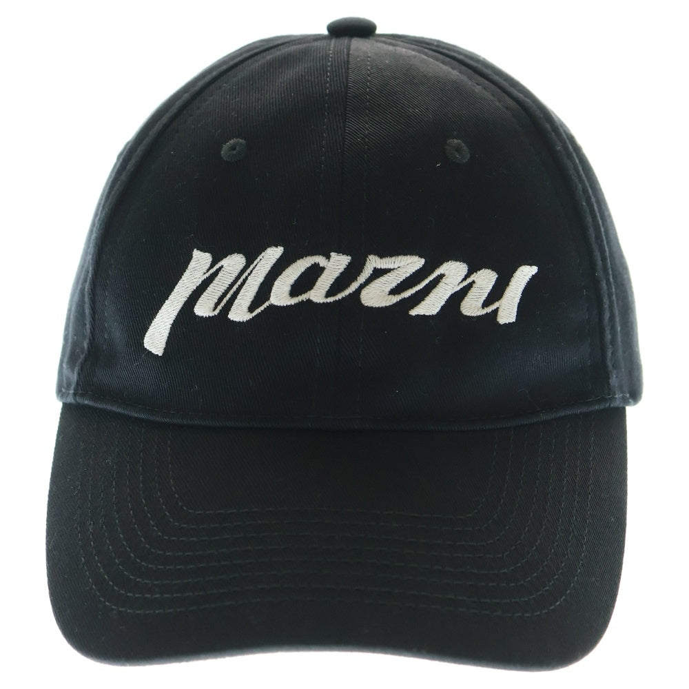 MARNI(マルニ) フロントロゴ 6パネルキャップ 帽子 ブラック CLZC0108S0 UAC005