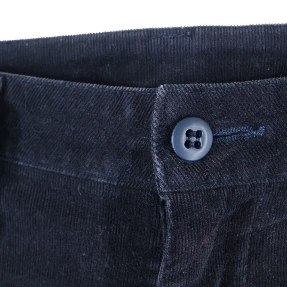 SOPH.(ソフネット) リブアジャスター コーデュロイパンツ ネイビー SOPH-150040