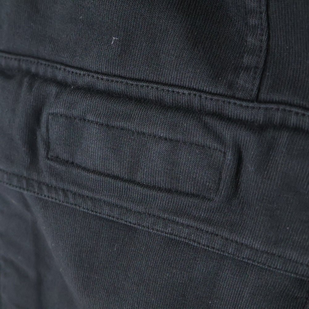 DRKSHDW(ダークシャドウ) 25SS ドローストリング サルエル ショート ハーフパンツ ショーツ ブラック DU01E3380-RIGP