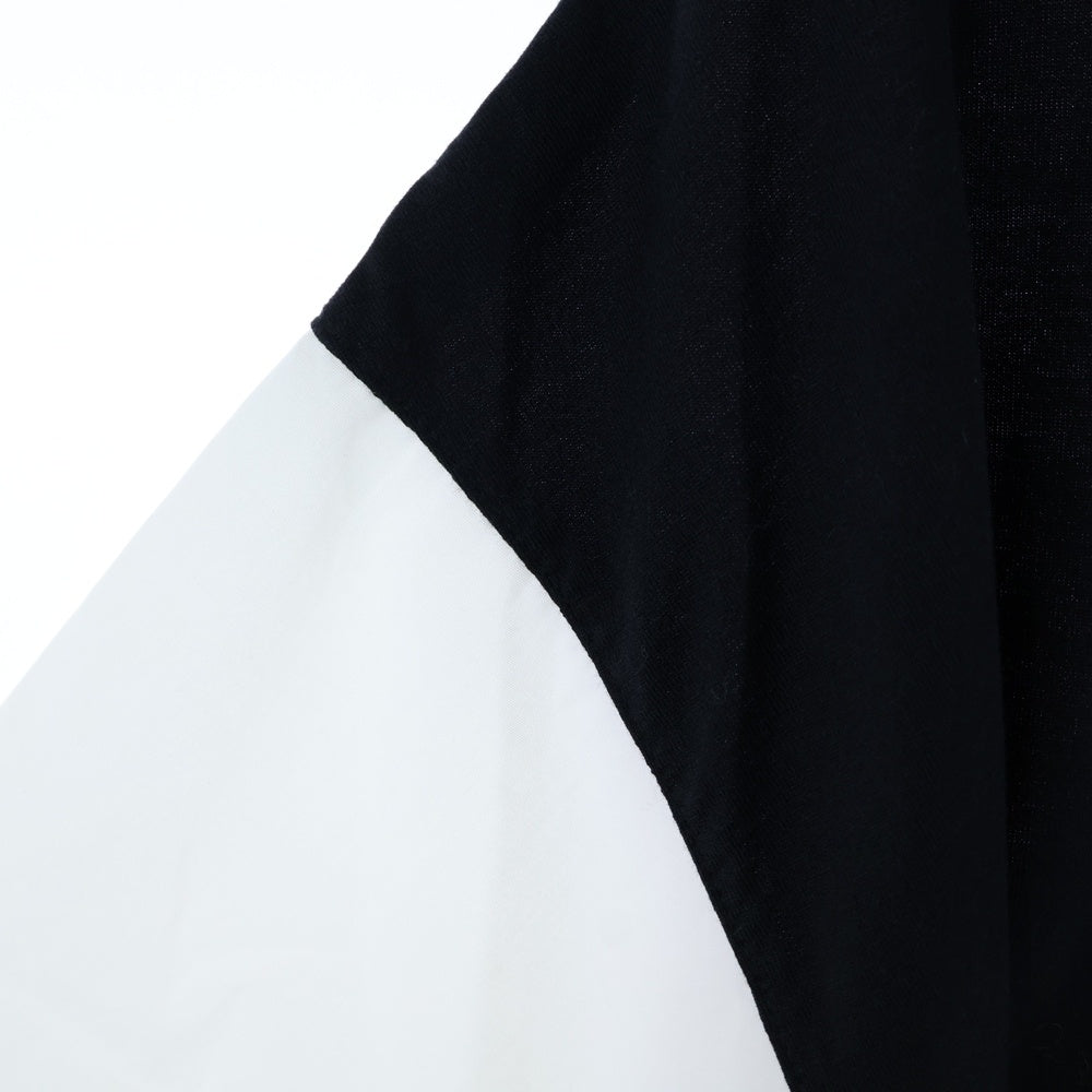 MARNI(マルニ) スリーブシャツ切替 クルーネック半袖Tシャツ カットソー HUMU0223QS