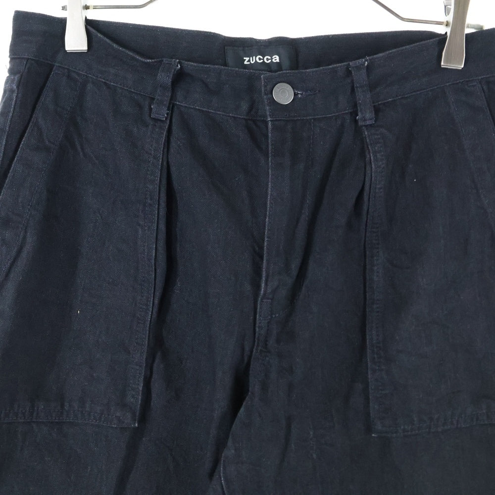 ZUCCa(ズッカ) カーペンター デニムパンツ ブラック CZ28-FF904