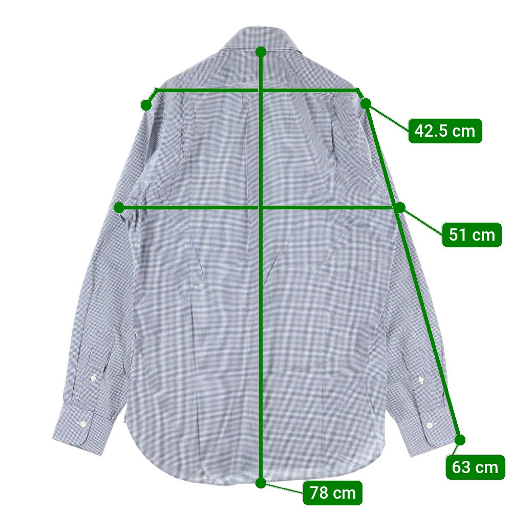 POLO RALPH LAUREN(ポロラルフローレン) カスタムフィット ロゴ刺繍 ギンガムチェック レギュラーカラー 長袖シャツ ブラック/ホワイト