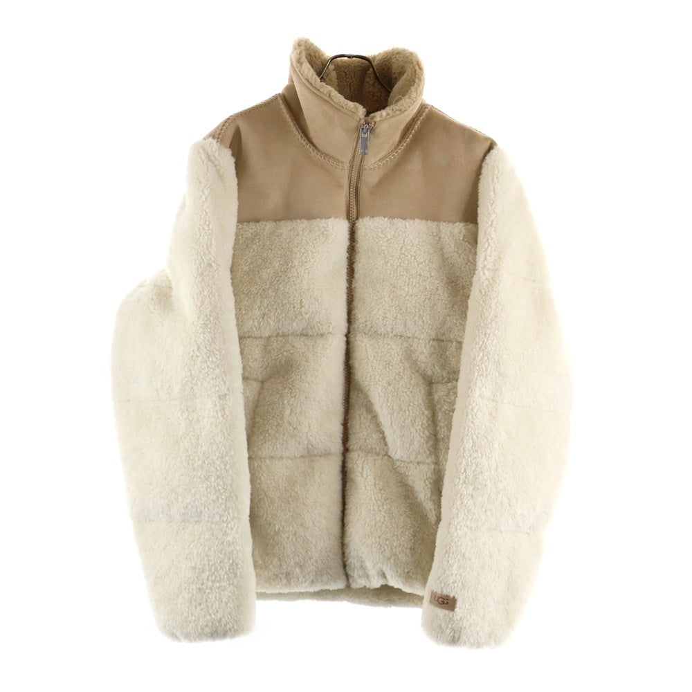 UGG(アグ) Emette UGGfluff Puffer Jacket エメット フリース パファージャケット アイボリー 1158670