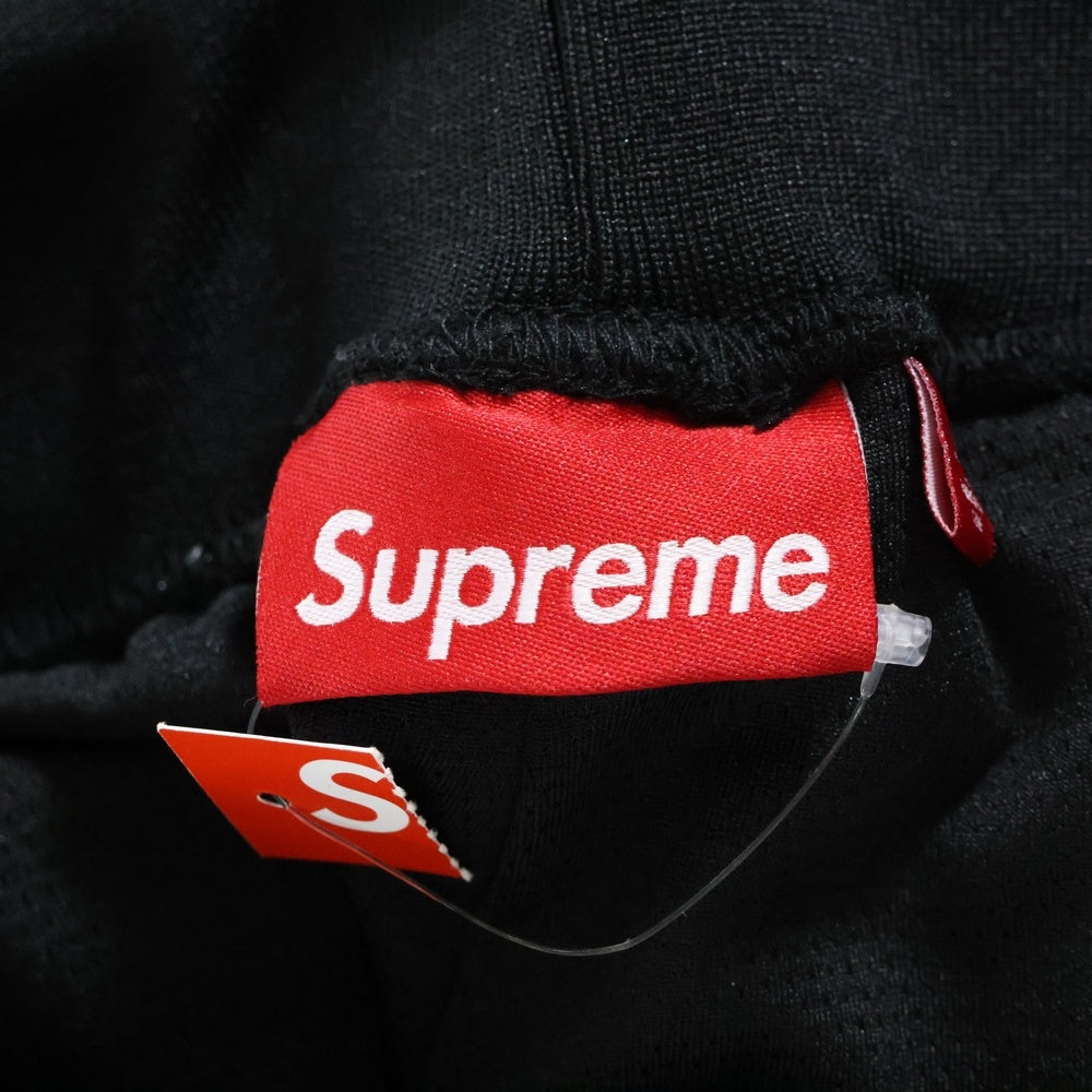 SUPREME(シュプリーム) 24SS Ultrasuede Mesh Short ウルトラスエード メッシュショーツ ハーフパンツ ブラック