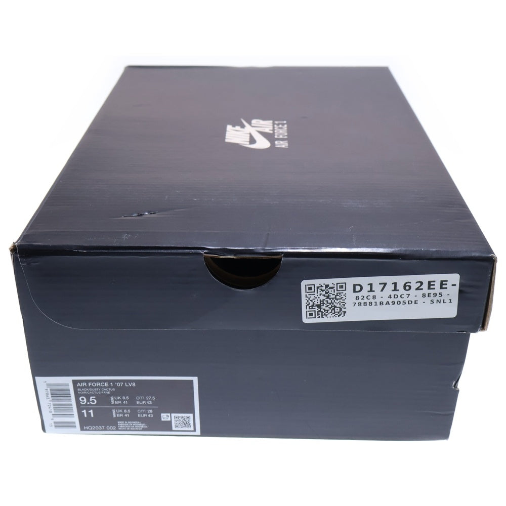 NIKE(ナイキ) AIR FORCE 1 LOW エアフォース1 ローカットスニーカー ブラック US9.5/27.5cm HQ2037-002