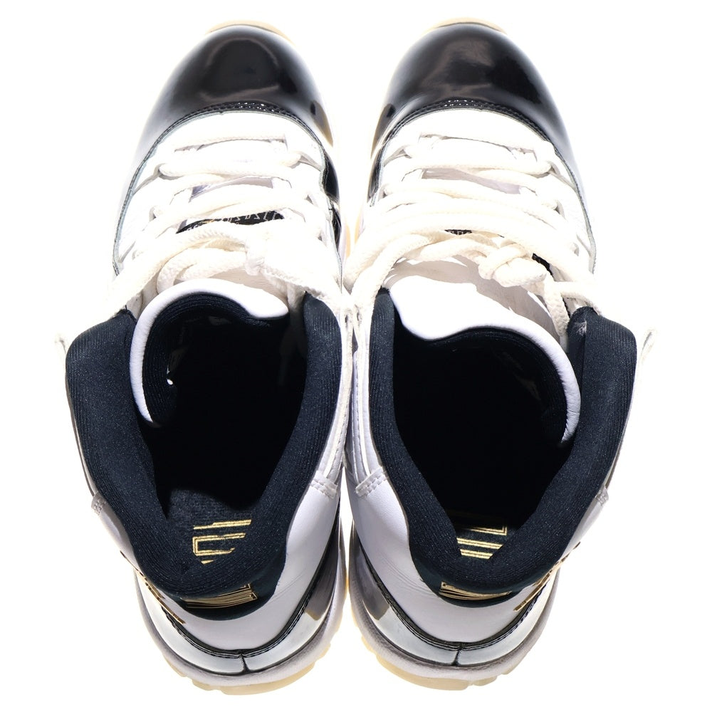 NIKE(ナイキ) AIR JORDAN 11 RETRO Gratitude エアジョーダン11 レトロ グラティテュード ミッドカットスニーカー ホワイト/ブラック US9.5/27.5cm CT8012-170