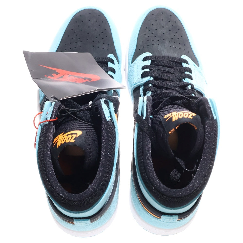 NIKE(ナイキ) AIR JORDAN 1 HIGH ZOOM CMFT 2 エア ジョーダン 1 ズーム コンフォート 2 ハイカットスニーカー ブルー/オレンジ US10.5/28.5cm DV1307-408