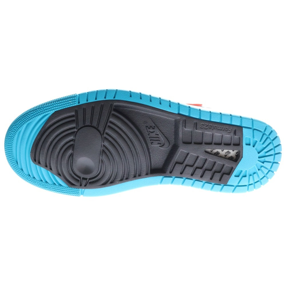 NIKE(ナイキ) AIR JORDAN 1 HIGH ZOOM CMFT 2 エア ジョーダン 1 ズーム コンフォート 2 ハイカットスニーカー ブルー/オレンジ US10.5/28.5cm DV1307-408