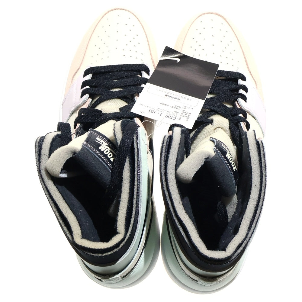 NIKE(ナイキ) WMNS AIR JORDAN 1 ZOOM CMFT EASTER ウィメンズ エアジョーダン1 ハイ ズーム エア コンフォート イースター ハイカットスニーカー US11/28cm CT0979-101