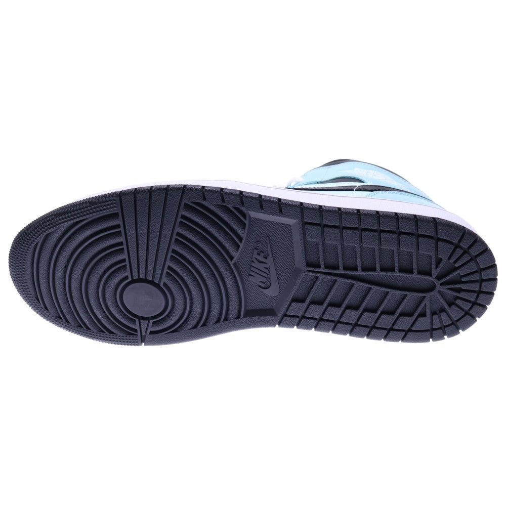 NIKE(ナイキ) WMNS AIR JORDAN 1 MID AQUA BLUE ウィメンズ エアジョーダン1 アクアブルー ミッドカットスニーカー ライトブルー US11.5/28.5cm BQ6472-300