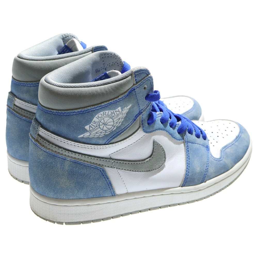 NIKE(ナイキ) AIR JORDAN 1 HIGH OG HYPER ROYAL エアジョーダン1 ハイパーロイヤル ハイカットスニーカー ホワイト/ブルー US9/27cm 555088-402