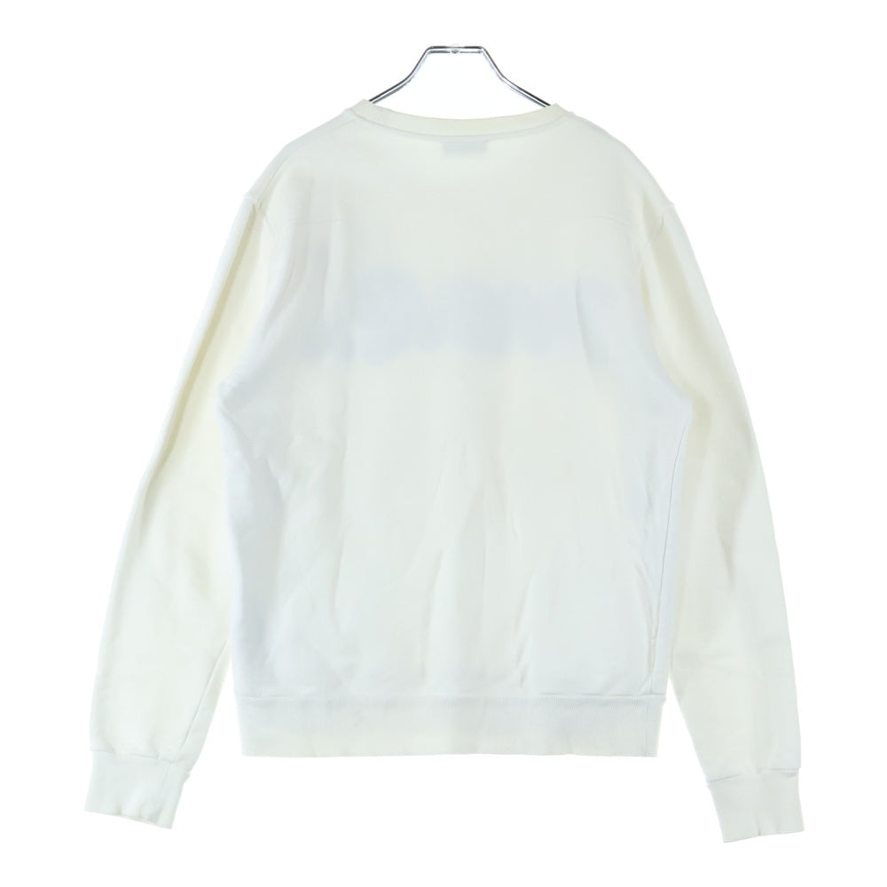 DIOR(ディオール) 19SS ×KAWS カウズ BEE ビー ロゴ刺繍 クルーネック プルオーバースウェットトレーナー ホワイト 923J620W1242