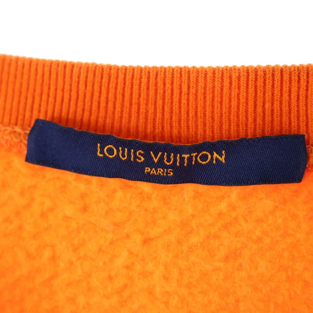 LOUIS VUITTON(ルイヴィトン) 19AW フルモノグラムジャカードクルーネックニットトレーナー オレンジ RM192M NPN HHY14W