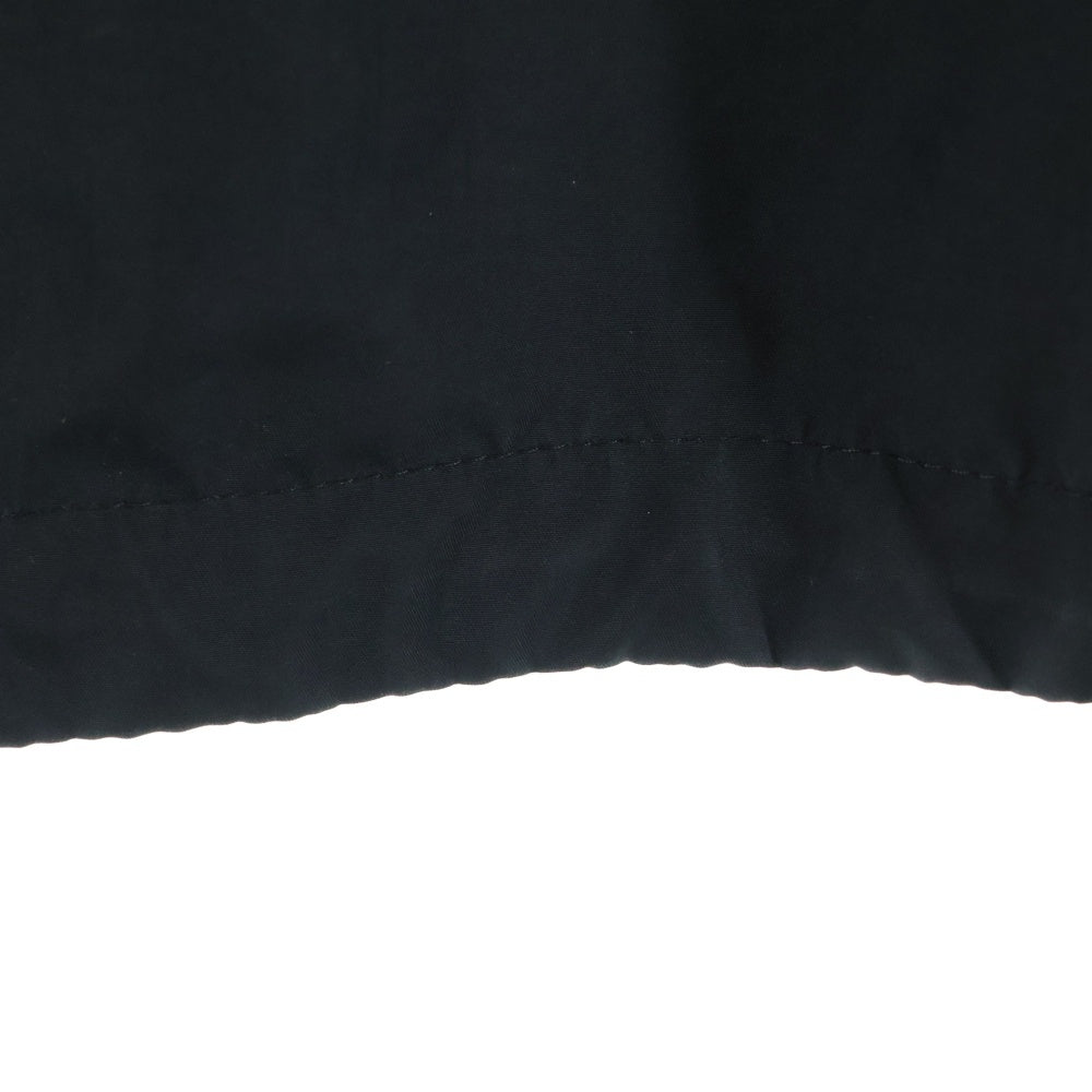 MONCLER(モンクレール) 19SS MONTREAL ラバーロゴ ナイロンジップアップパーカー ブラック E10914109105