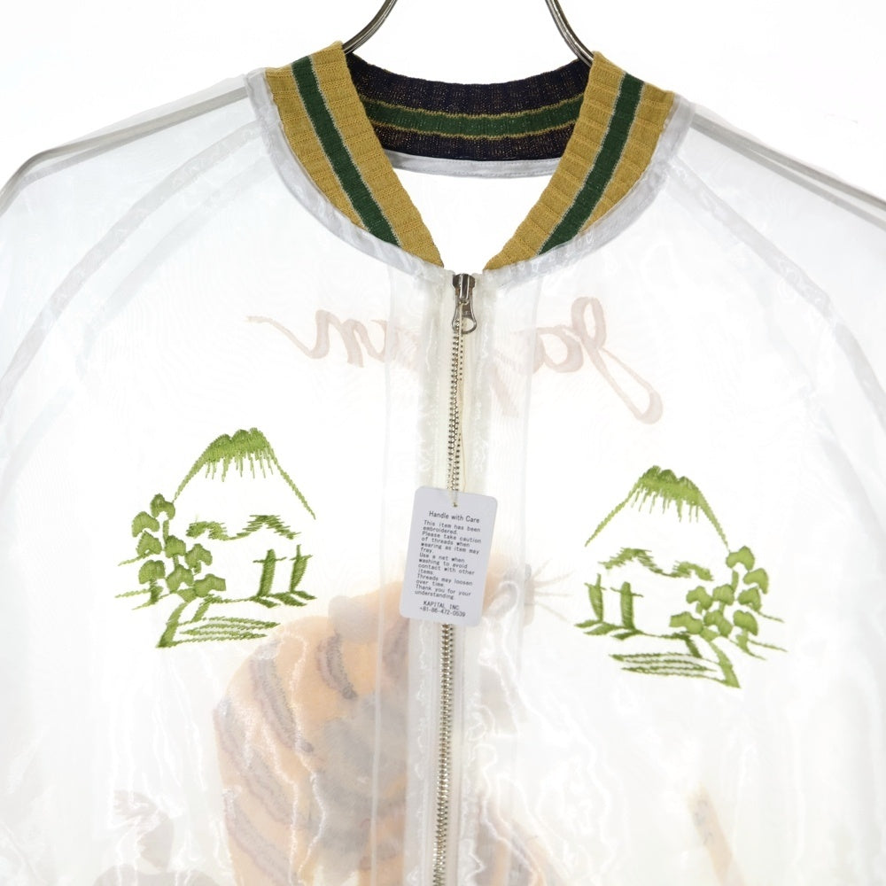 KAPITAL(キャピタル) アーガーゼ モスキートガードスーベニアJKT ホワイト K2404LJ802