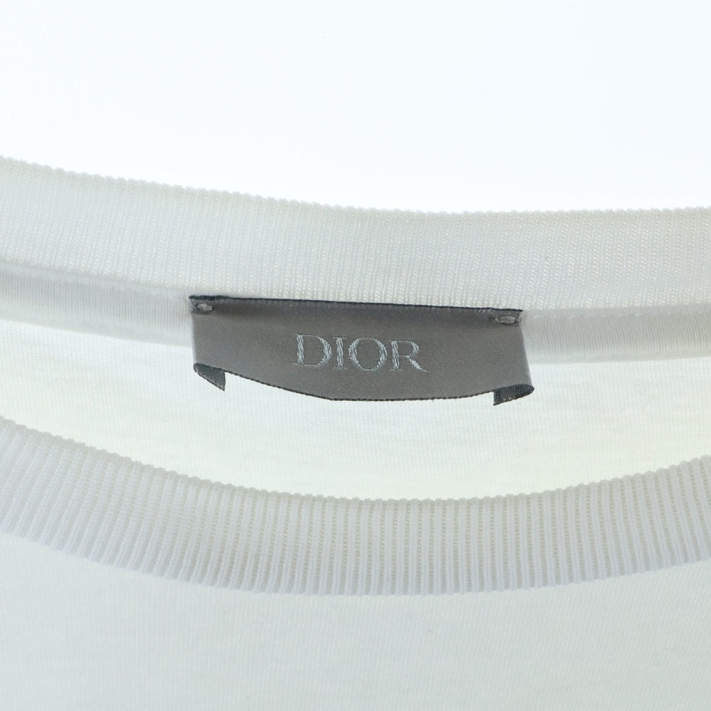 DIOR(ディオール) 19SS×KAWS BEE LOGO TEE カウズ ロゴ Tシャツ ハチ 刺繍 半袖 ホワイト 923J611X1241