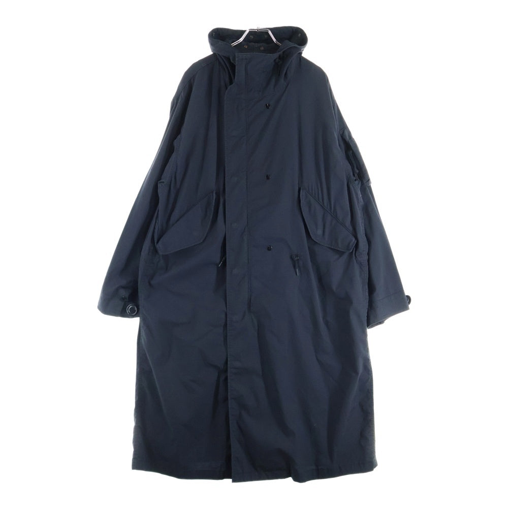 N.HOOLYWOOD(エヌハリウッド) コットン リップストップ モッズコート ブラック 972-CO01-066