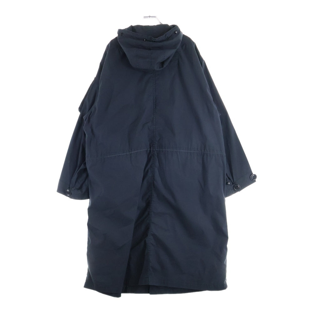 N.HOOLYWOOD(エヌハリウッド) コットン リップストップ モッズコート ブラック 972-CO01-066