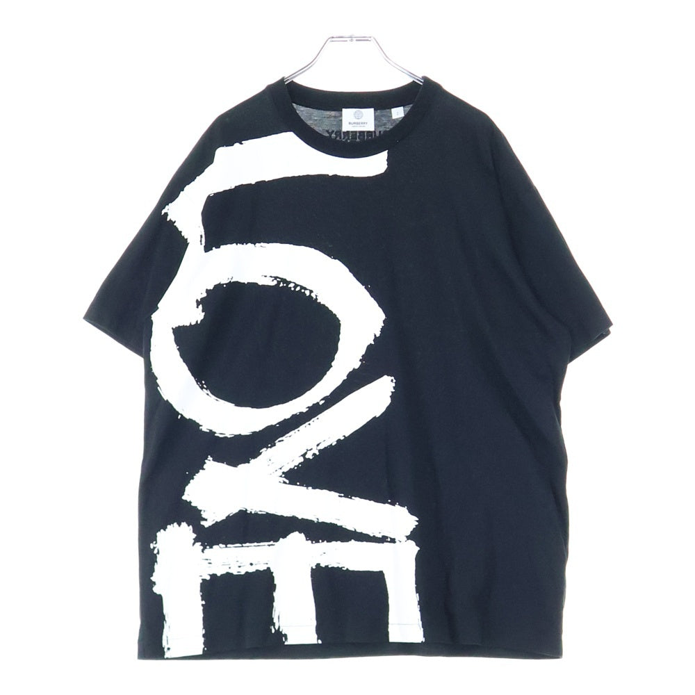 BURBERRY(バーバリー) 22SS LOVE LOGO SHORT SLEEVE TEE ラブプリント クルーネック半袖Tシャツ カットソー ブラック 8037580