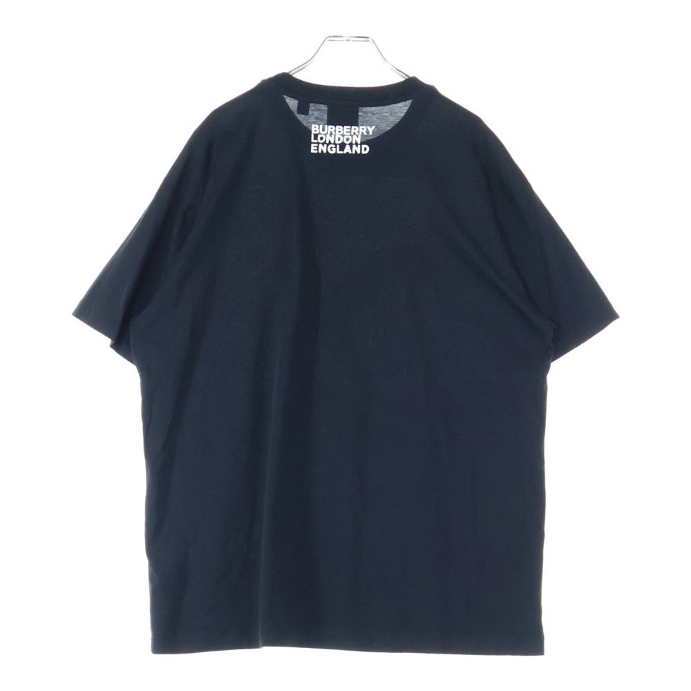 BURBERRY(バーバリー) 22SS LOVE LOGO SHORT SLEEVE TEE ラブプリント クルーネック半袖Tシャツ カットソー ブラック 8037580