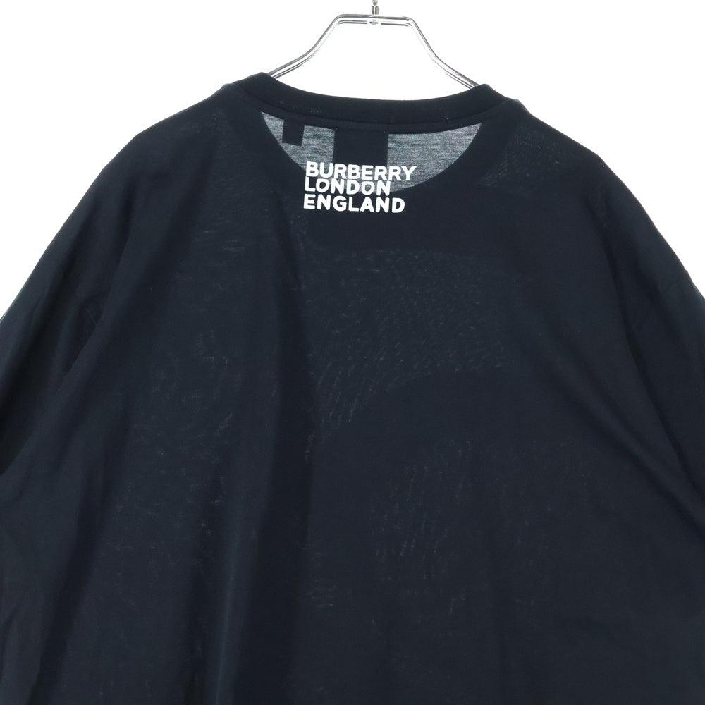 BURBERRY(バーバリー) 22SS LOVE LOGO SHORT SLEEVE TEE ラブプリント クルーネック半袖Tシャツ カットソー ブラック 8037580