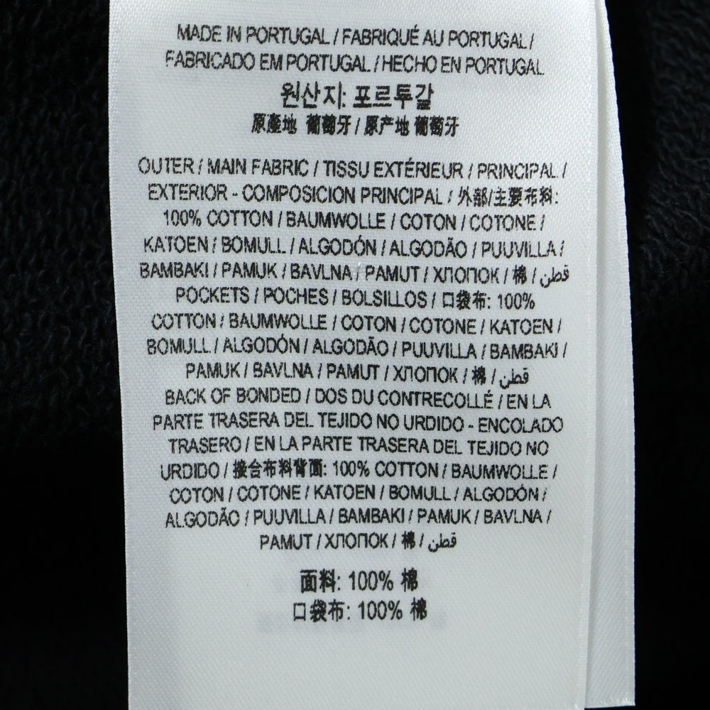 BURBERRY(バーバリー) チェックロゴ スウェット ハーフパンツ ショーツ ブラック 8070683