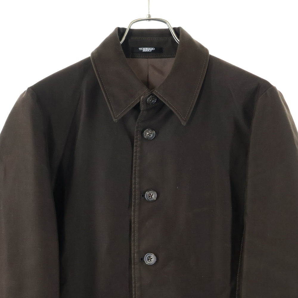 TORNADO MART(トルネードマート) フロントボタン レギュラーカラー ジャケット コート ブラウン TJK-6208