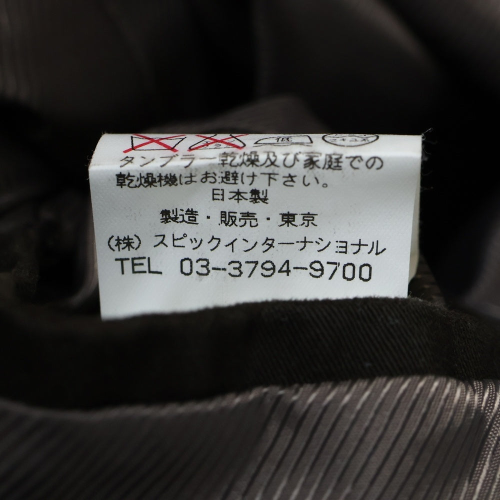 TORNADO MART(トルネードマート) フロントボタン レギュラーカラー ジャケット コート ブラウン TJK-6208