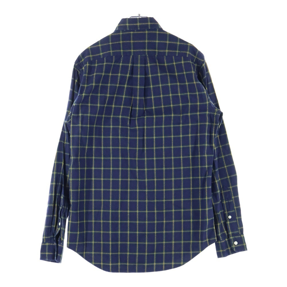 RALPH LAUREN(ラルフローレン) ブロックチェック ボタンダウン 長袖シャツ ネイビー/グリーン