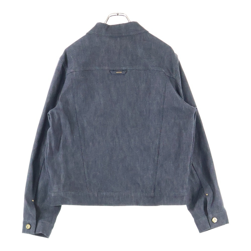 LOUIS VUITTON(ルイヴィトン) 21AW ステープルライン シャドーモノグラム デニムジャケット ブラック RM212Q E53 HLA55W