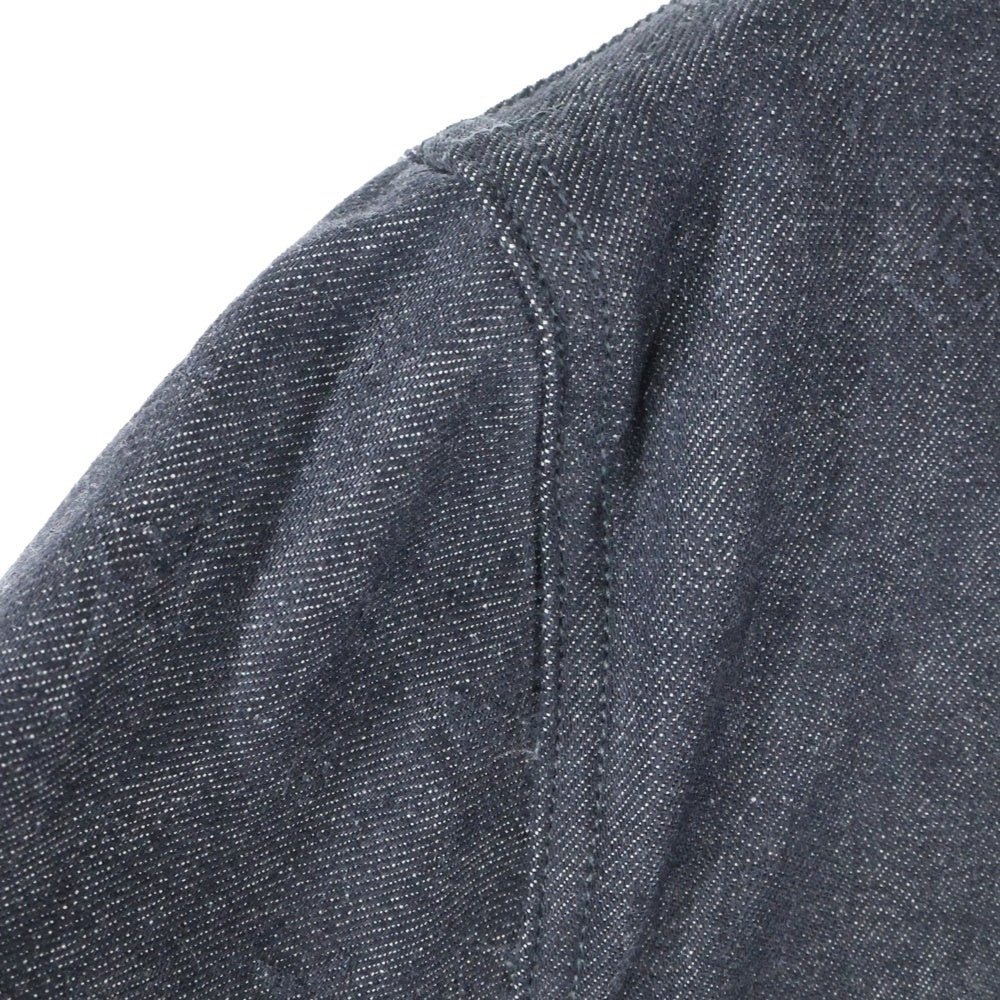 LOUIS VUITTON(ルイヴィトン) 21AW ステープルライン シャドーモノグラム デニムジャケット ブラック RM212Q E53 HLA55W