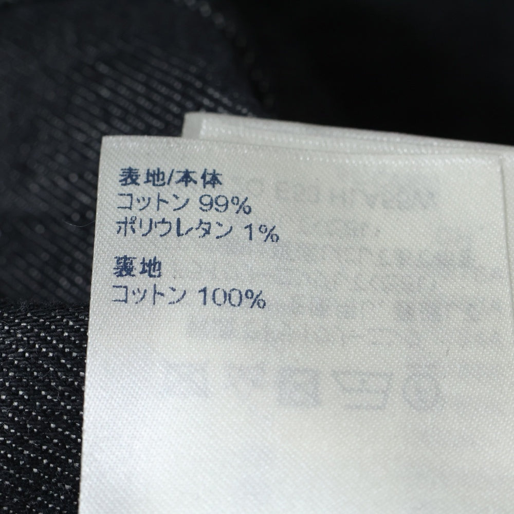 LOUIS VUITTON(ルイヴィトン) 21AW ステープルライン シャドーモノグラム デニムジャケット ブラック RM212Q E53 HLA55W