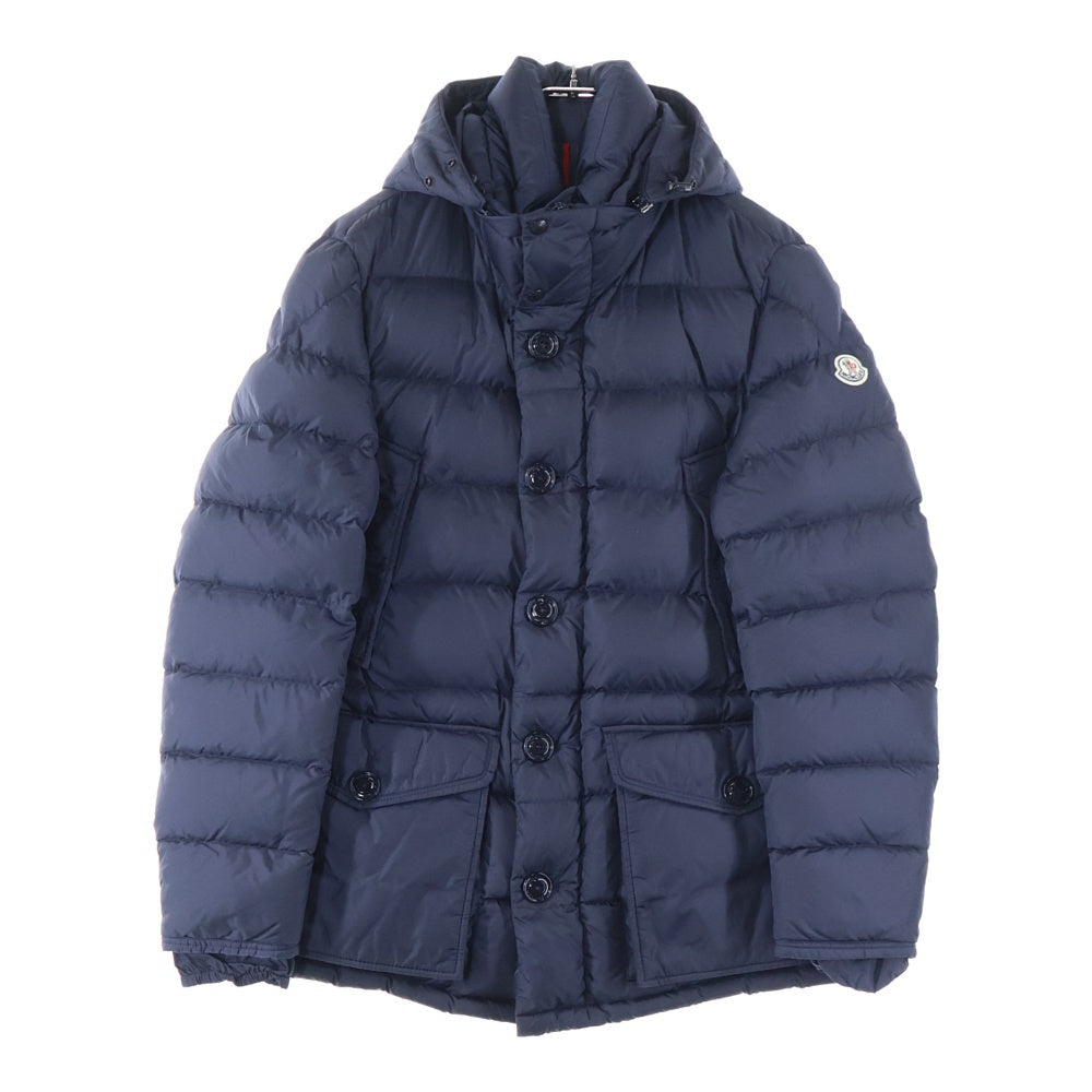 MONCLER(モンクレール) 15AW CLUNY クラニー ジップアップ ナイロン ダウンジャケット ネイビー A20914138025 68352