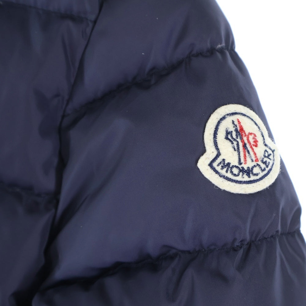 MONCLER(モンクレール) ABELLE ジップアップ ナイロン ダウンジャケット コート ネイビー キッズ D29544992125 68352