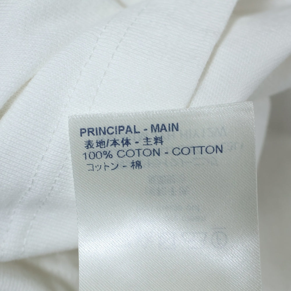 LOUIS VUITTON(ルイヴィトン) LVペンダント エンブロイダリー クルーネック半袖Tシャツ カットソー ホワイト RM201M JYH HIY12W