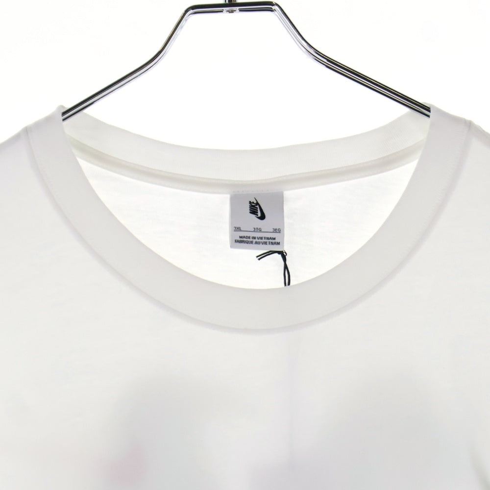 NIKE(ナイキ) ×Yu-Gi-Oh SOLO SWOOSH TEE ソロ スウォッシュ ロゴプリント クルーネック半袖Tシャツ カットソー ホワイト IO7985-100