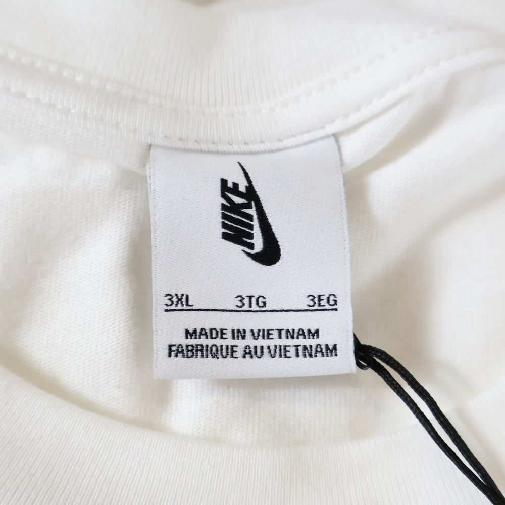 NIKE(ナイキ) ×Yu-Gi-Oh SOLO SWOOSH TEE ソロ スウォッシュ ロゴプリント クルーネック半袖Tシャツ カットソー ホワイト IO7985-100