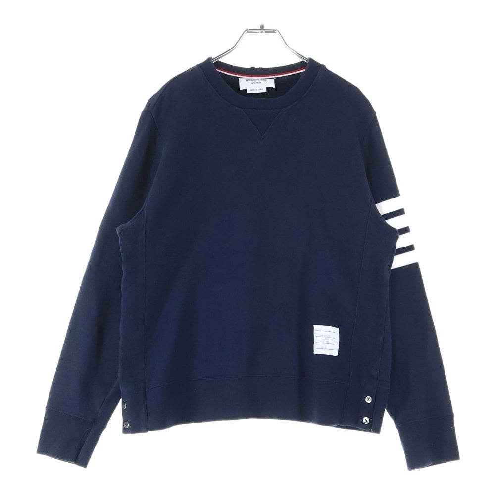 THOM BROWNE(トムブラウン) 4BAR CLASSIC SWEATSHIRT クルーネック スウェット トレーナー ネイビー MJT021H-00535461
