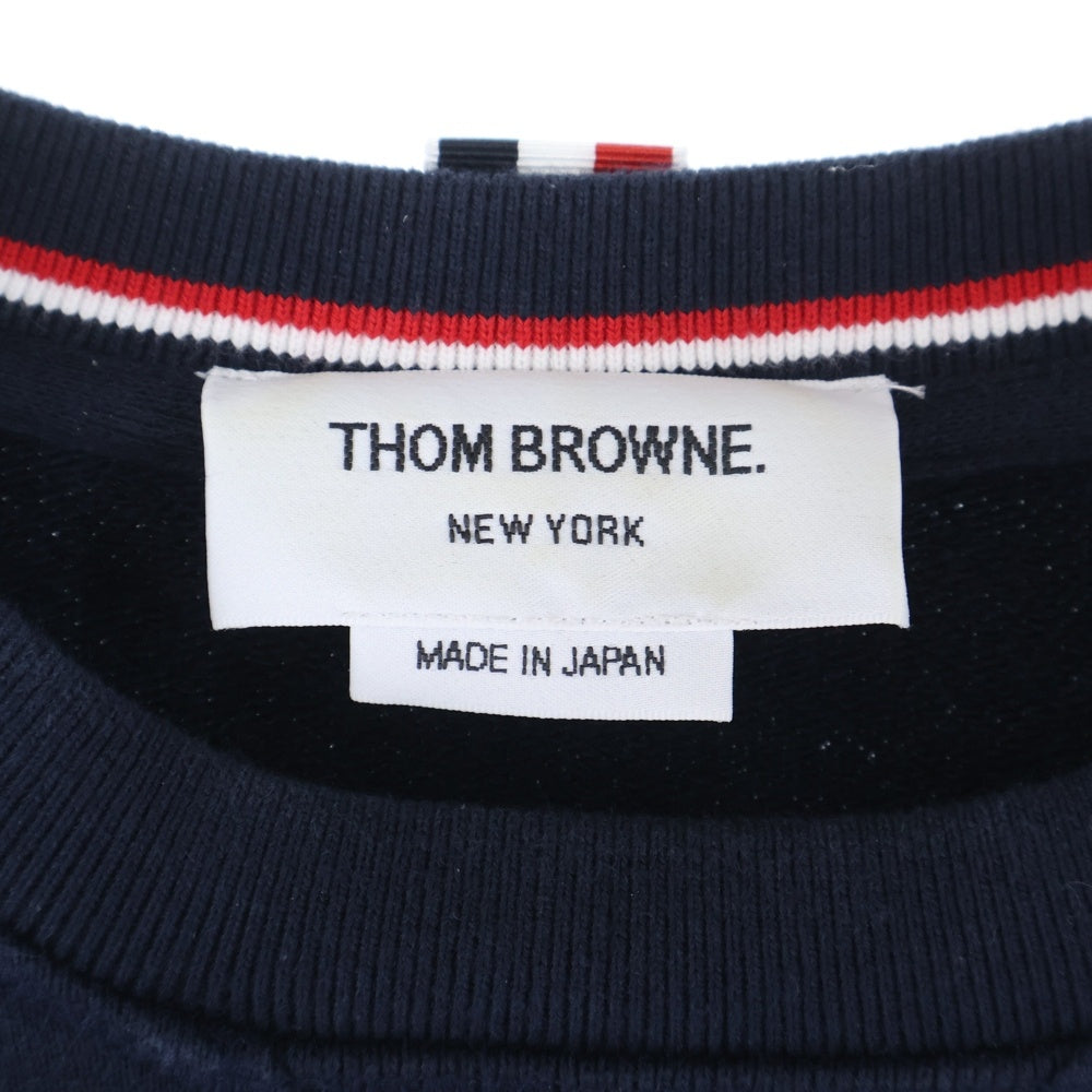 THOM BROWNE(トムブラウン) 4BAR CLASSIC SWEATSHIRT クルーネック スウェット トレーナー ネイビー MJT021H-00535461