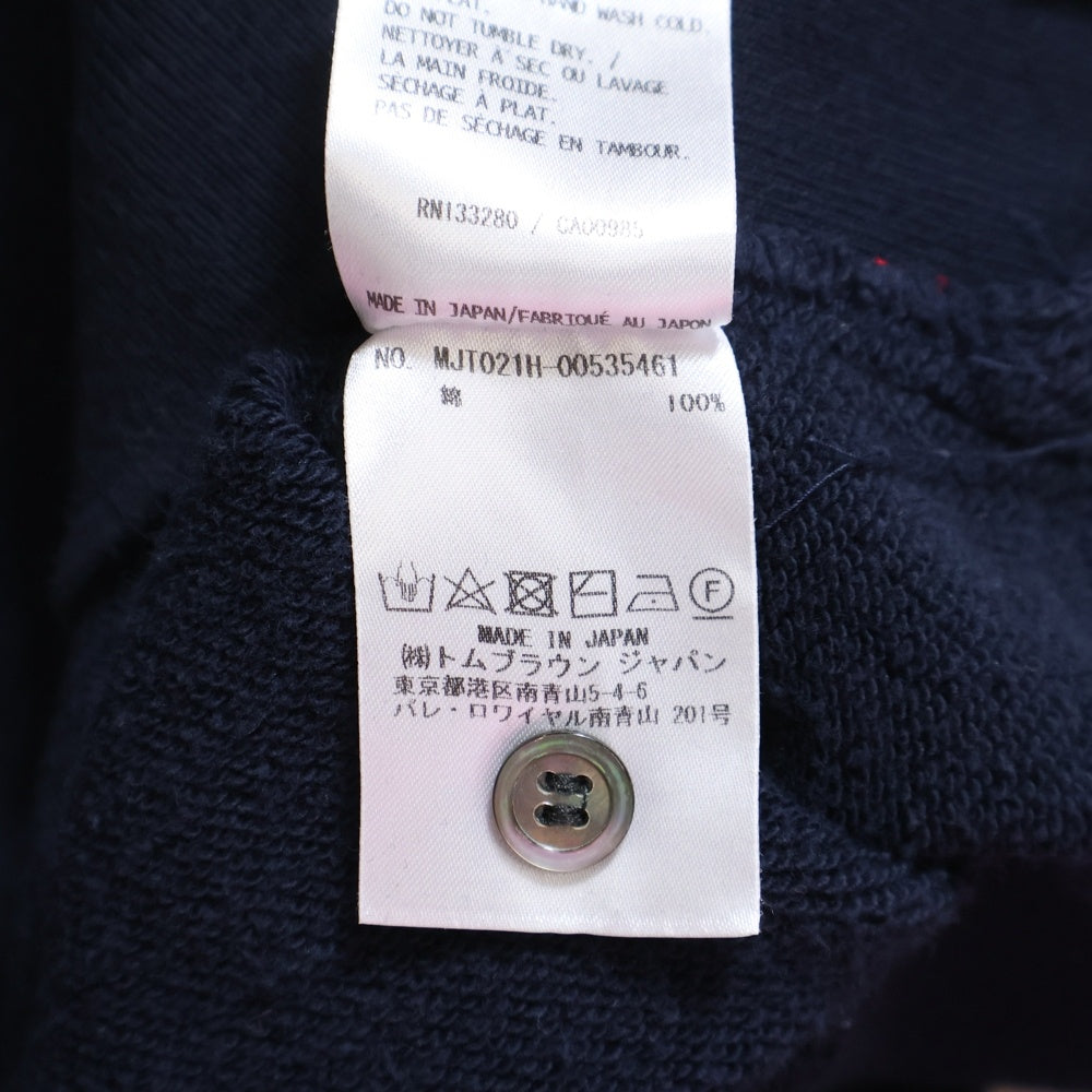 THOM BROWNE(トムブラウン) 4BAR CLASSIC SWEATSHIRT クルーネック スウェット トレーナー ネイビー MJT021H-00535461