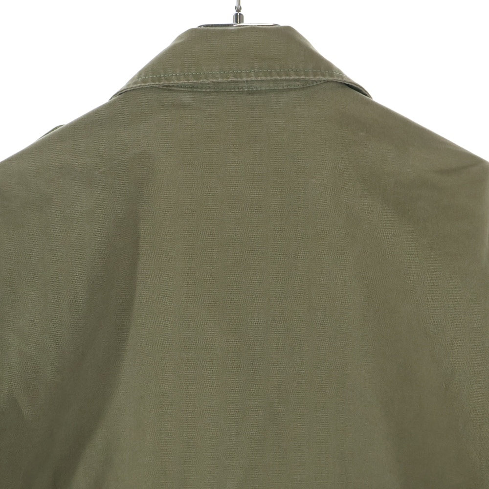 HYSTERIC GLAMOUR(ヒステリックグラマー) ワッペン ミリタリージャケット カーキ 0213AB08